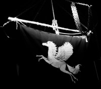 Fahne des Stammes Pegasus Pegasusfahne